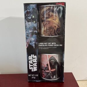 Star Wars Mug Set with Cocoa Mix